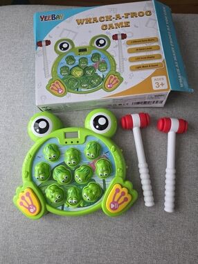 Whack-A-Frog Kids Toy Game - Green